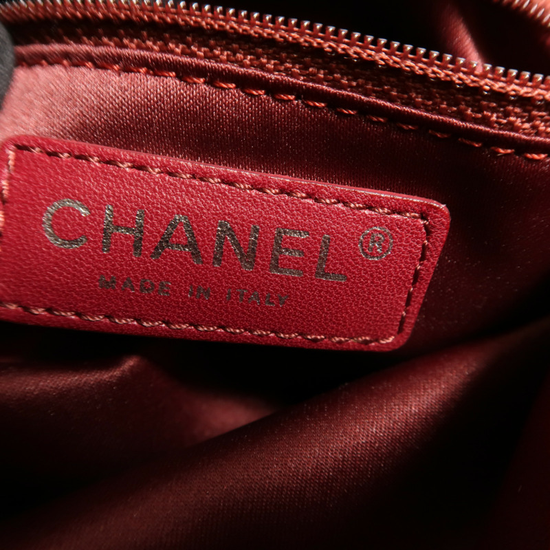 CHANEL 羊皮皮革Chain Shoulder鏈帶肩背袋-5