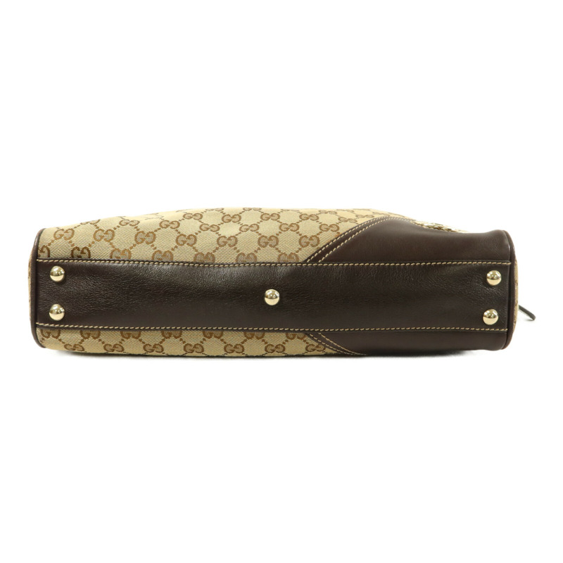 GUCCI 帆布Boston GG手挽袋-3