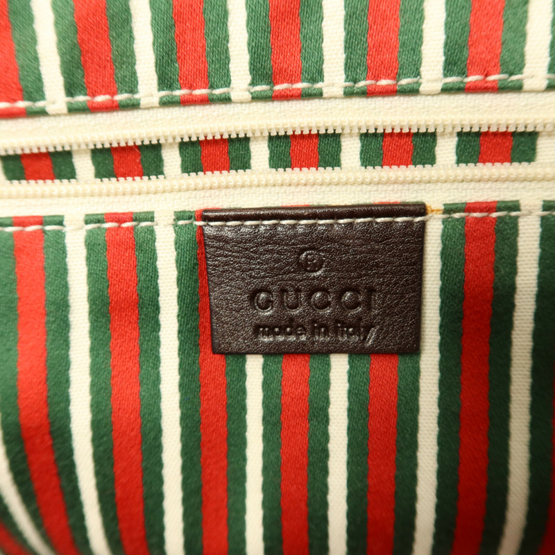 GUCCI 帆布Boston GG手挽袋-6