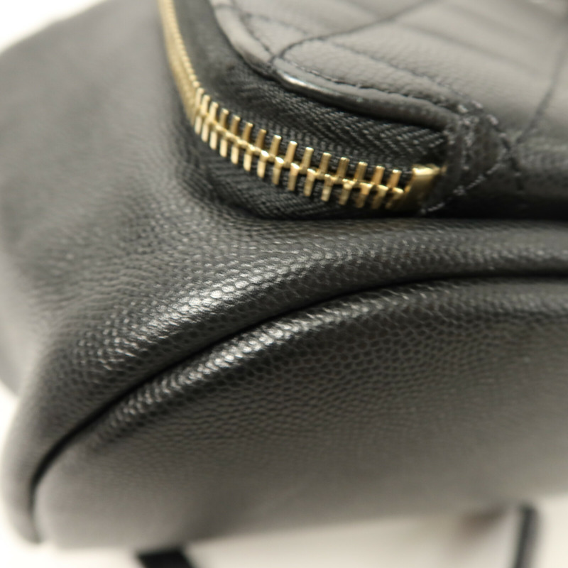 CHANEL 牛皮皮革Affinity Backpack背包-11