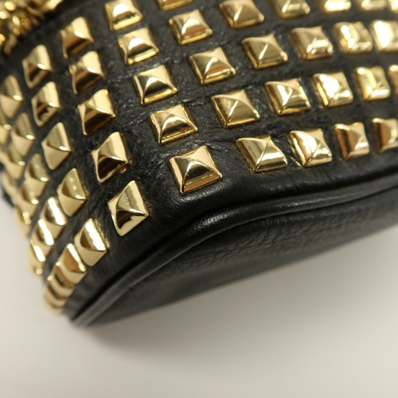 Michael Kors 牛皮皮革Rhea Studded背包-11