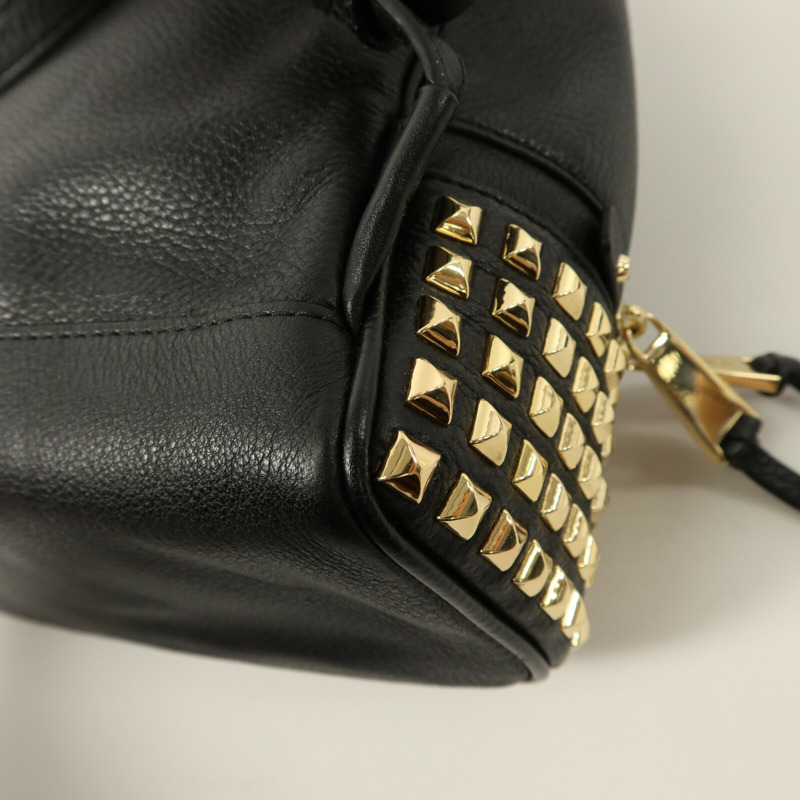 Michael Kors 牛皮皮革Rhea Studded背包-14