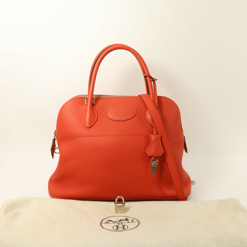 HERMES Togo皮革Bolide 31手挽袋-9