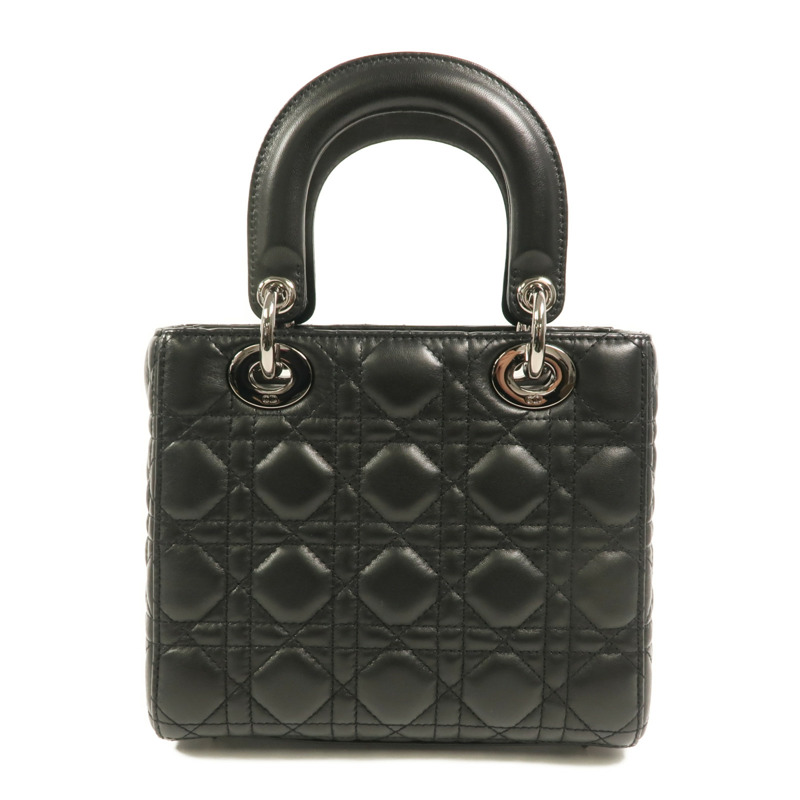 Dior 羊皮皮革Lady Dior手挽肩背兩用袋-1