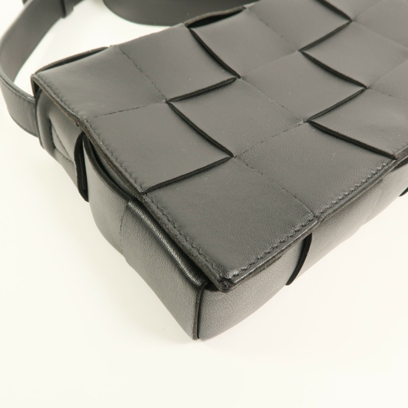 BOTTEGA VENETA 牛皮皮革Cassette Cross-Body肩背袋-10