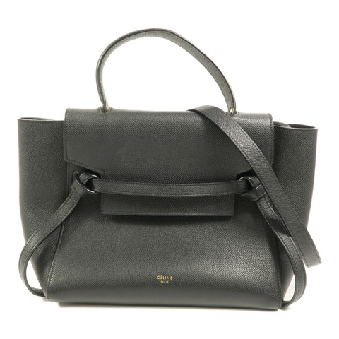 CELINE 牛皮皮革Micro Belt Bag手挽肩背兩用袋