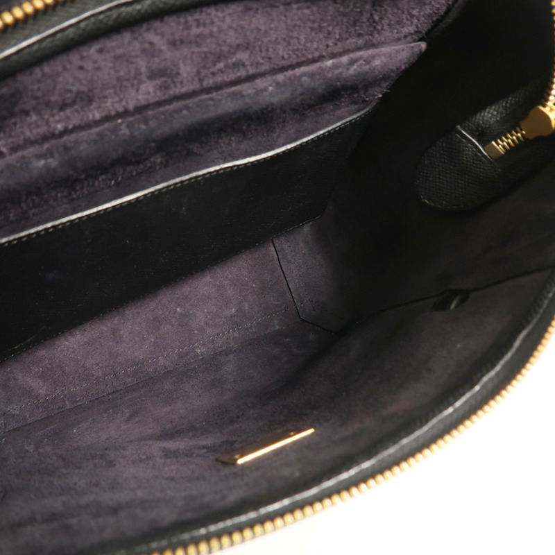 CELINE 牛皮皮革Micro Belt Bag手挽肩背兩用袋-4
