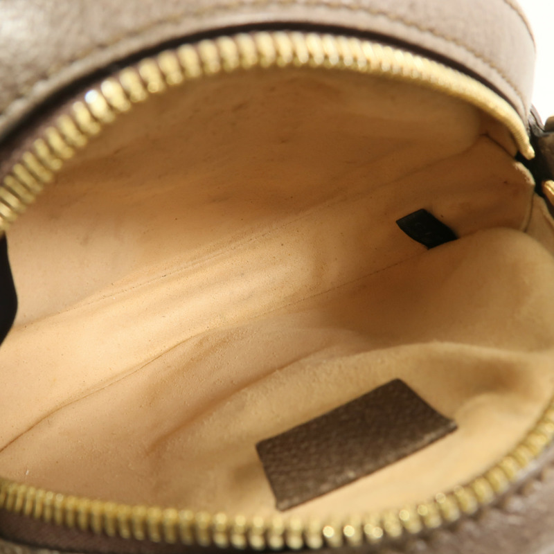 GUCCI 塗層帆布Ophidia鏈帶肩背袋-4