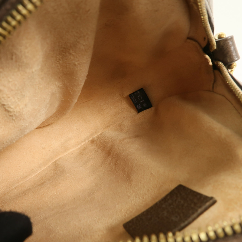 GUCCI 塗層帆布Ophidia鏈帶肩背袋-4