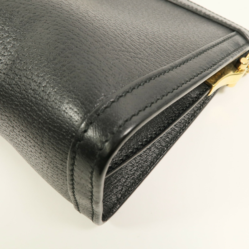 GUCCI 牛皮皮革Ophidia GG鏈帶肩背袋-10