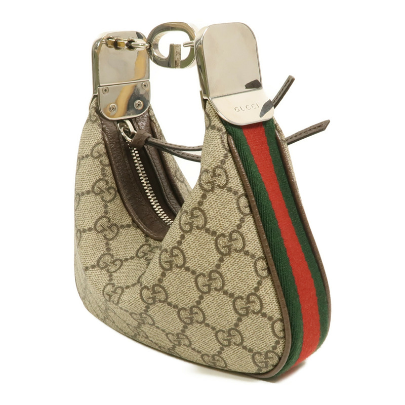 GUCCI 塗層帆布Attache Mini Bag手挽袋-2