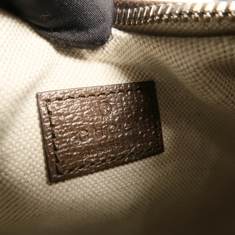 GUCCI 塗層帆布Attache Mini Bag手挽袋-5