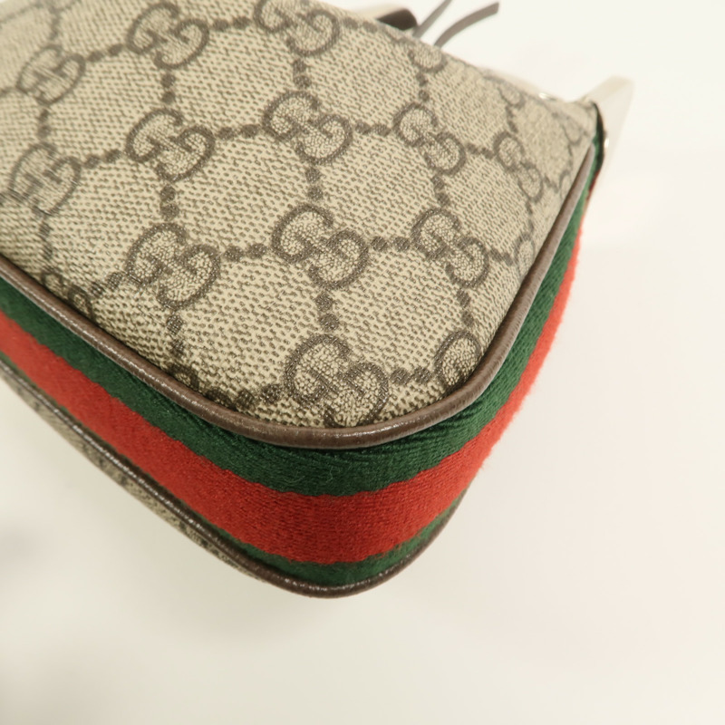 GUCCI 塗層帆布Attache Mini Bag手挽袋-11