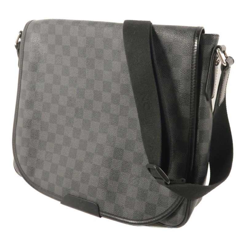 LOUIS VUITTON Damier Graghite Daniel MM肩背袋-1