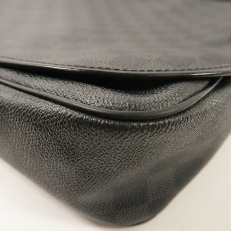 LOUIS VUITTON Damier Graghite Daniel MM肩背袋-9