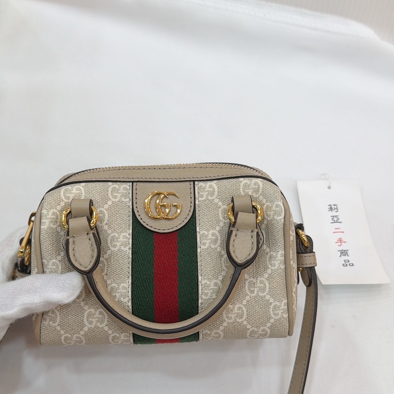 莉亞精品♡ GUCCI nano speedy 波士頓包 二手-2