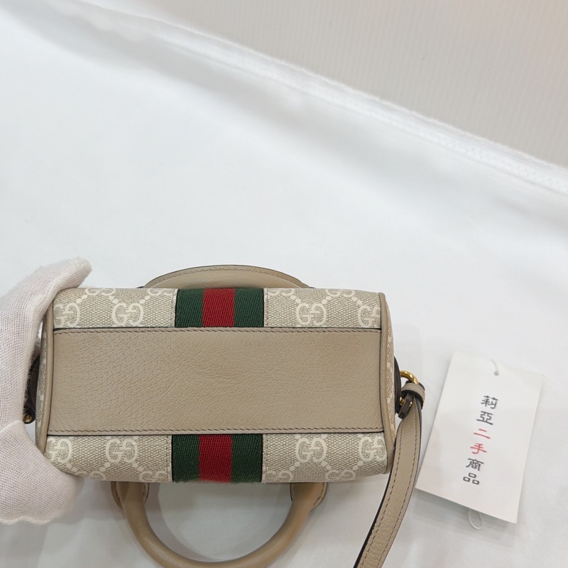 莉亞精品♡ GUCCI nano speedy 波士頓包 二手-5