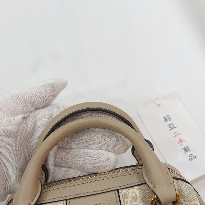 莉亞精品♡ GUCCI nano speedy 波士頓包 二手-9