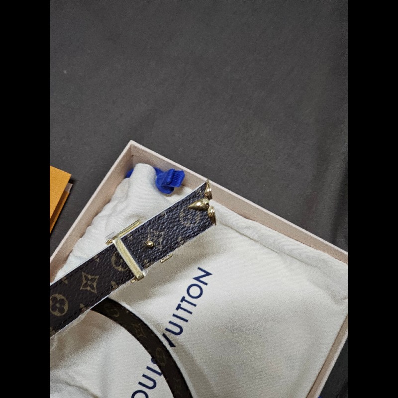 Pretty LV 20毫米雙面皮帶 75cm-2