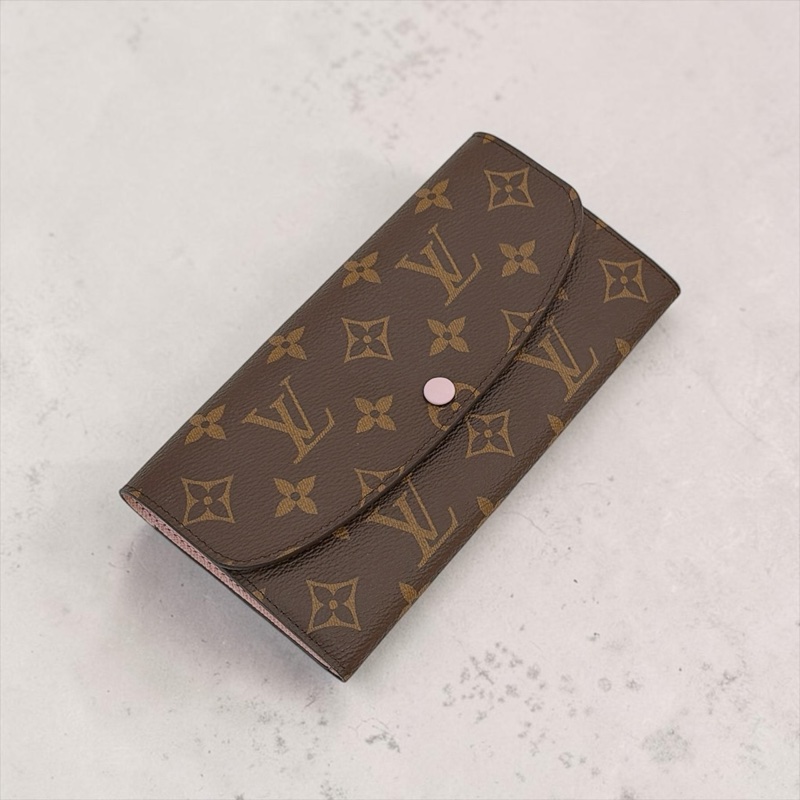 莉亞精品♡ LV M61289 晶片款老花長夾 二手-0