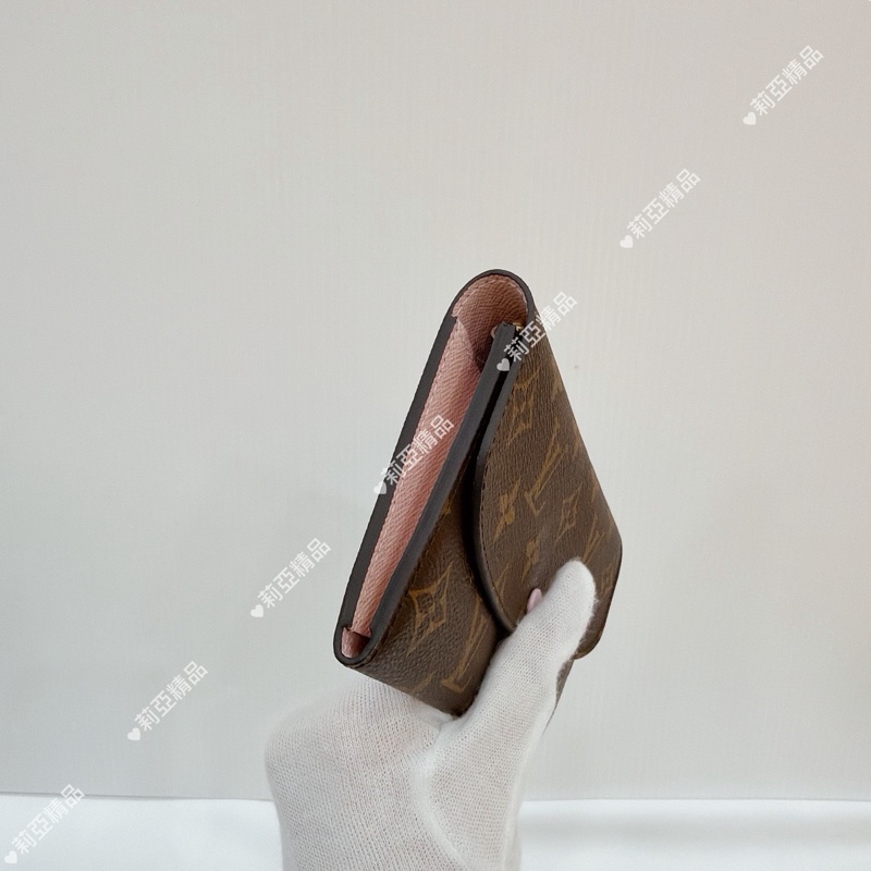 莉亞精品♡ LV M61289 晶片款老花長夾 二手-6