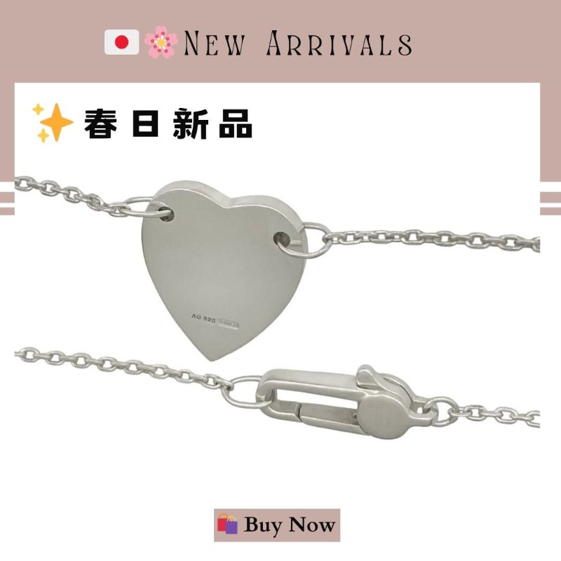 🛍️🎁 26 🔥 4月新品【預訂】 💘古馳 GUCCI 925純銀心型頸鏈🔥 香奈兒熱賣款 香奈兒經典款頸鏈 CHANEL NECKLACE-5