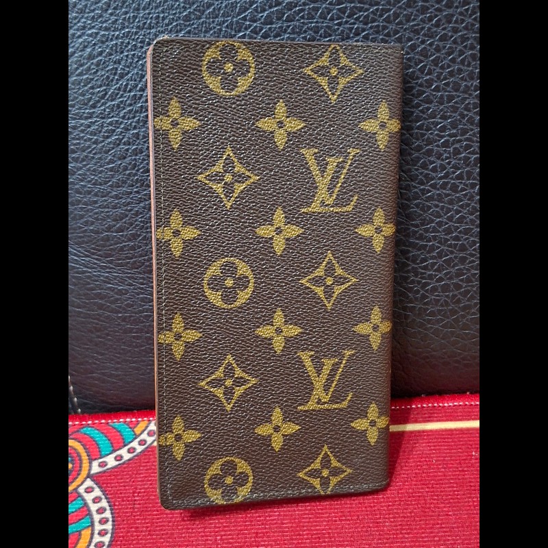 日本二手／LV／長夾／6卡+3鈔層-0