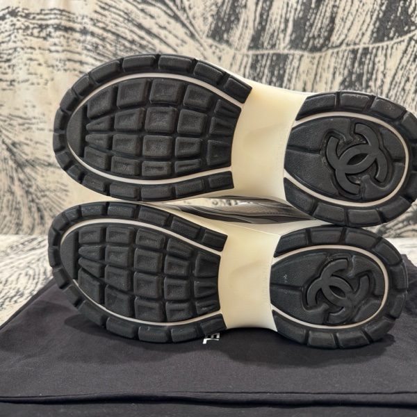 CHANEL 香奈兒銀角大王運動鞋尺碼：36碼 配塵袋-8