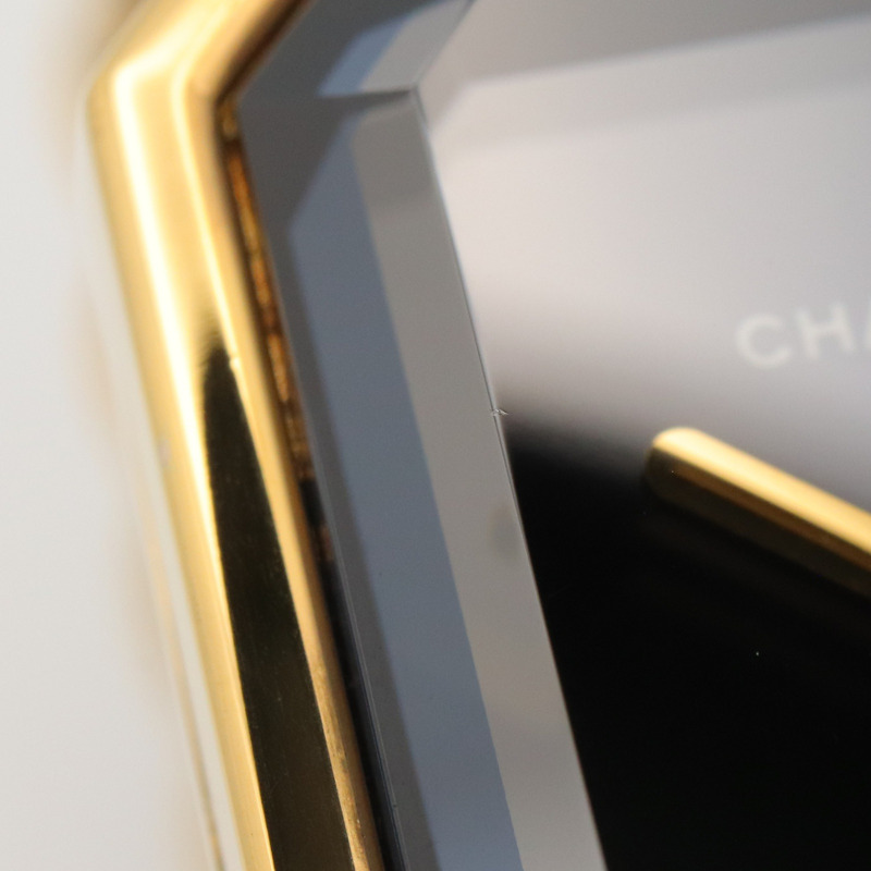 香奈兒 (Chanel) CHANEL Première L 女士腕錶，鍍金 (GP)，皮革錶帶，黑色，H0001-8