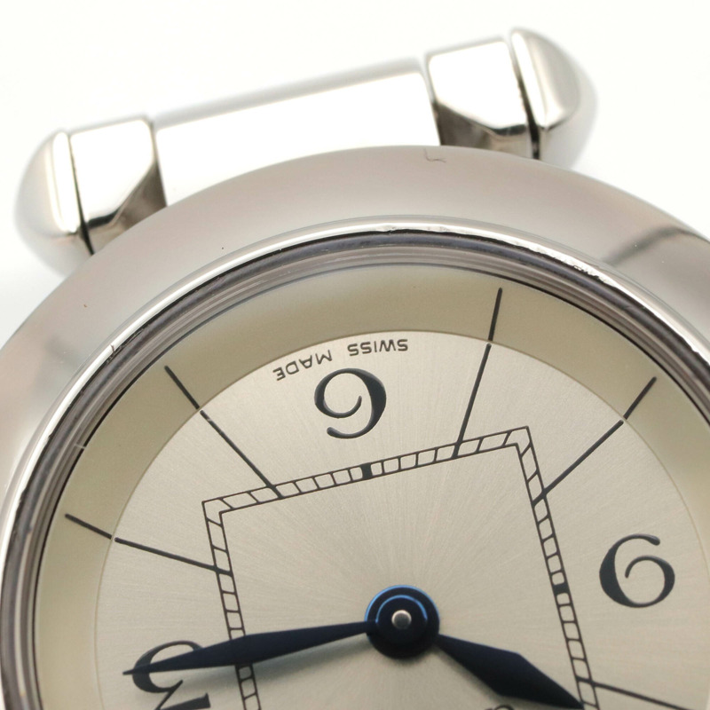 卡地亞 Miss Pasha 女士腕錶，不鏽鋼材質，銀色，型號 W3140007-9