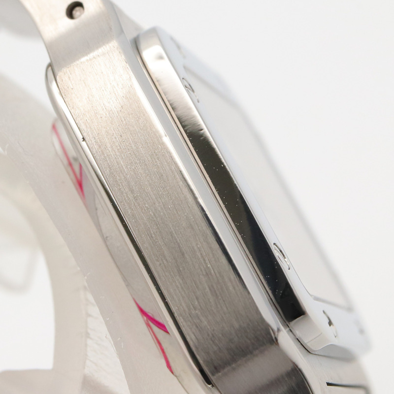 卡地亞 Santos Galbee SM 女士腕錶，不鏽鋼材質，白色 (0901)-10