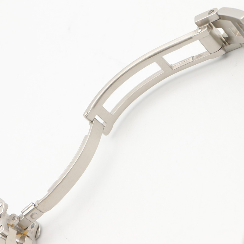 愛馬仕 Clipper 系列腕錶，鍍金不鏽鋼材質，女士款，白色，CL4.220-12