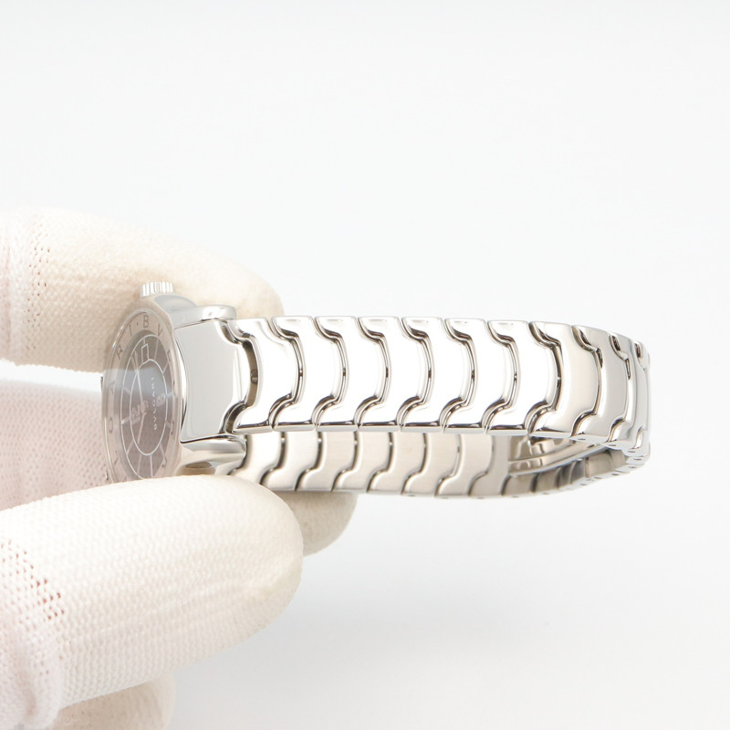 寶格麗 (Bulgari) Solo Tempo 系列腕錶，精鋼材質，女士款，黑色，ST29S-7