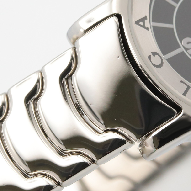 寶格麗 (Bulgari) Solo Tempo 系列腕錶，精鋼材質，女士款，黑色，ST29S-9