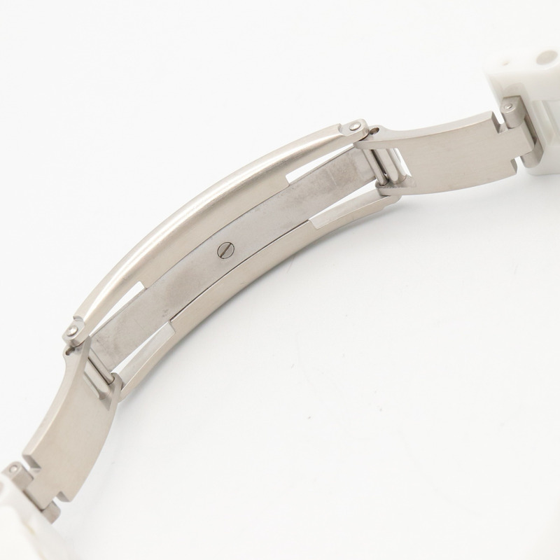 香奈兒 J12 12鑽陶瓷女錶，白色 (H1628)-13