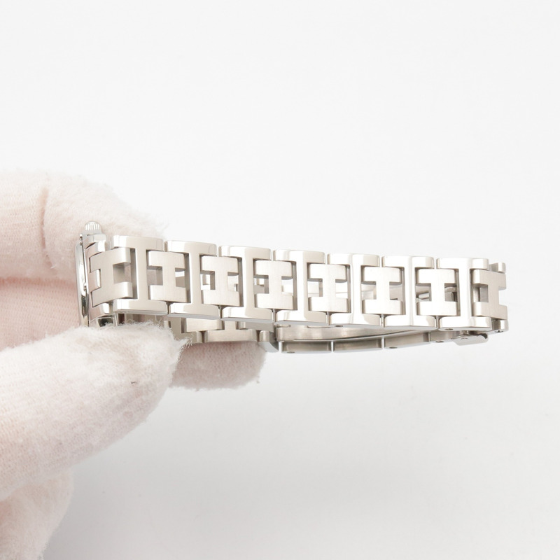 愛馬仕 Clipper 系列腕錶，不鏽鋼材質，女士款，白色 (CL4.210)-7