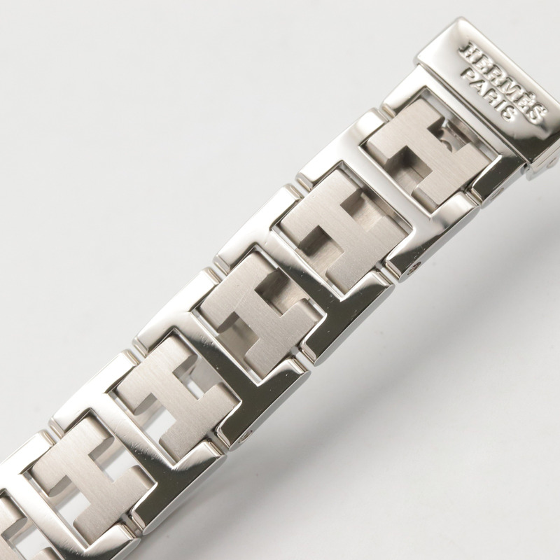 愛馬仕 Clipper 系列腕錶，不鏽鋼材質，女士款，白色 (CL4.210)-14