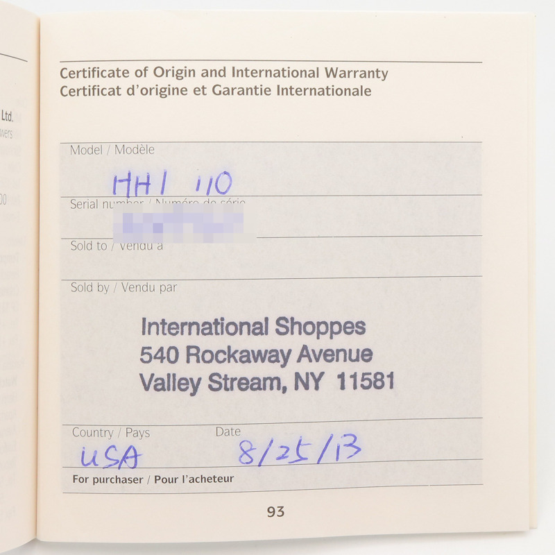 愛馬仕 H-Watch 迷你腕錶，不鏽鋼錶殼，皮革錶帶，女士款，白色 (HH1.110)-8