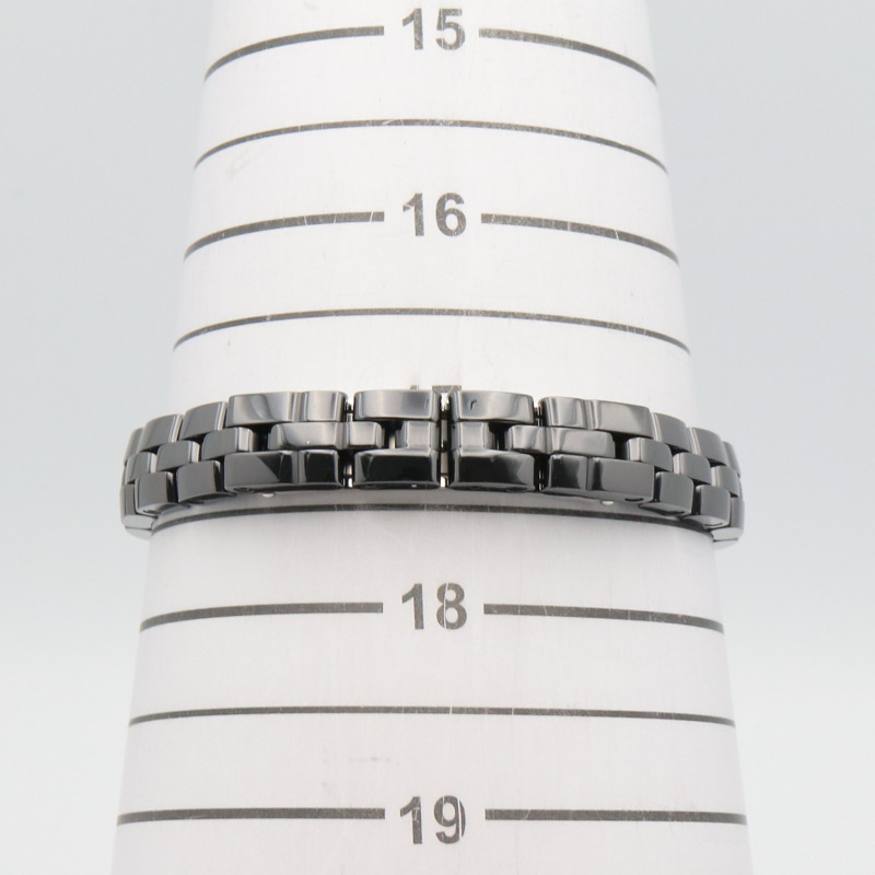 香奈兒 J12 XS 鑽石錶圈腕錶，陶瓷錶殼，鑲鑽，女士腕錶，黑色，H5235-6