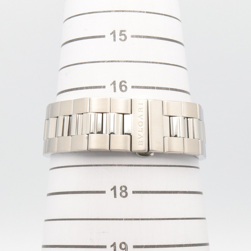 寶格麗 (Bulgari) Solo Tempo 系列腕錶，精鋼材質，男士腕錶，黑色，型號 ST37S-6