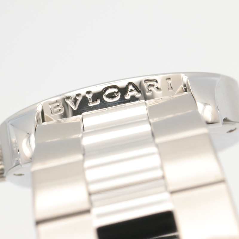 寶格麗 (Bulgari) Solo Tempo 系列腕錶，精鋼材質，男士腕錶，黑色，型號 ST37S-11