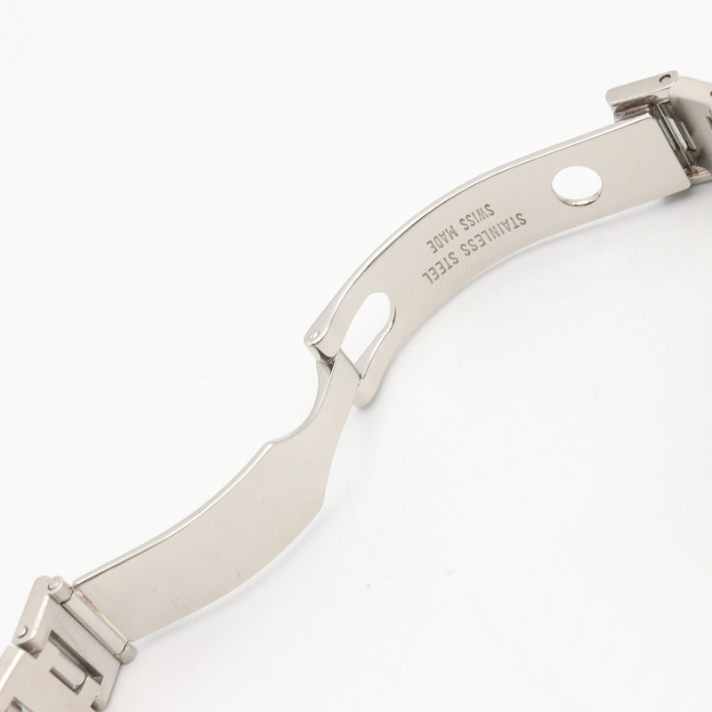 寶格麗 (Bulgari) BVLGARI 女士黑色不鏽鋼腕錶 BB26SSD-12