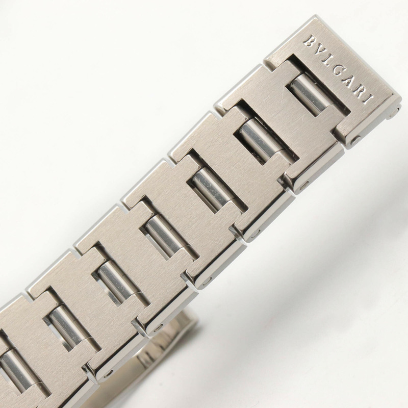 寶格麗 (Bulgari) BVLGARI 女士黑色不鏽鋼腕錶 BB26SSD-15