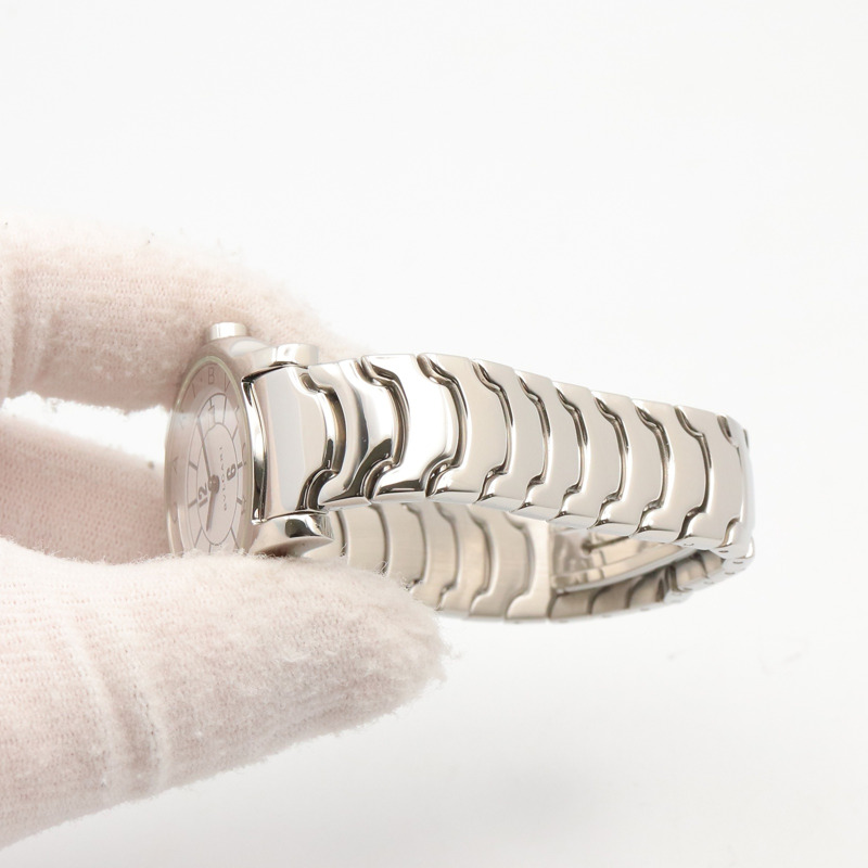 寶格麗 (Bulgari) Solo Tempo 系列腕錶，不鏽鋼材質，女士款，白色 (ST29S)-7