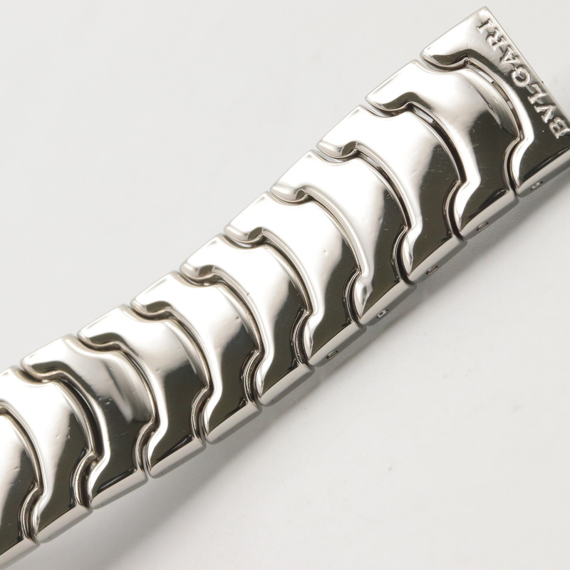 寶格麗 (Bulgari) Solo Tempo 系列腕錶，不鏽鋼材質，女士款，白色 (ST29S)-15