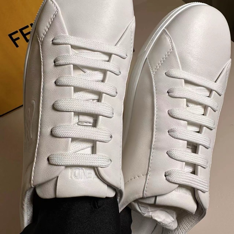 閒置未使用 Fendi 芬迪小白鞋 附件盒子 38碼-3