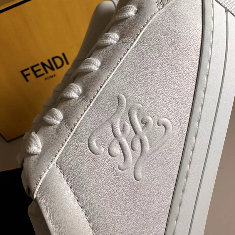 閒置未使用 Fendi 芬迪小白鞋 附件盒子 38碼-4