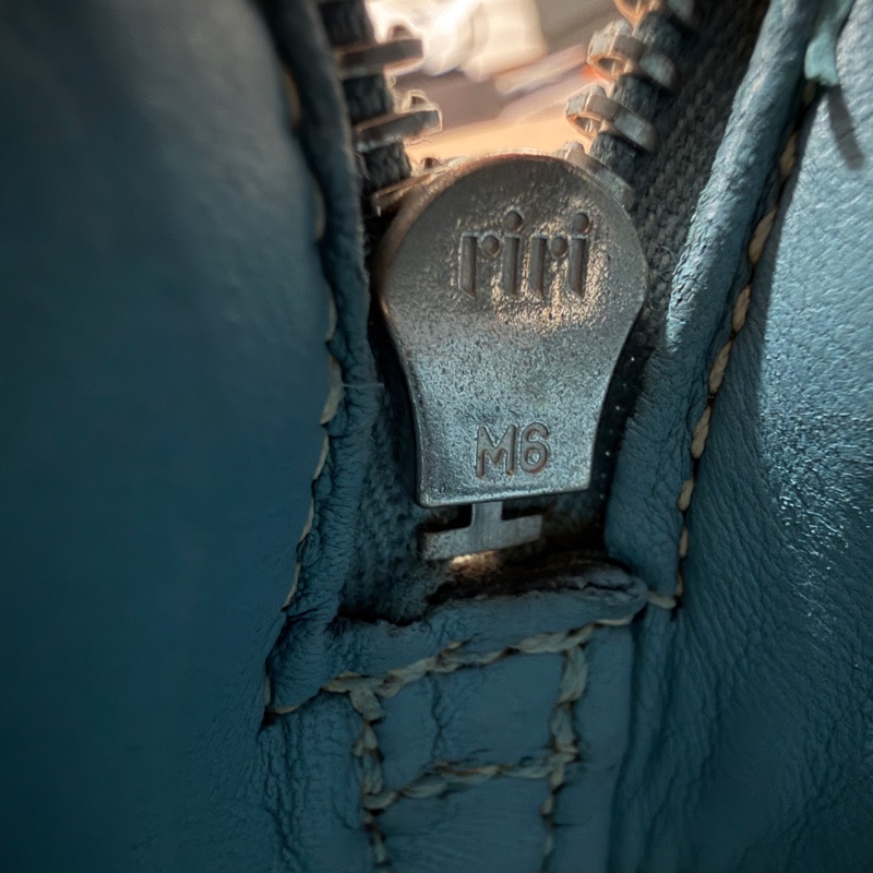 hermes 愛馬仕 bolide 35 松石藍 牛仔藍 保齡包 手提包 肩背包 側背包 斜背包-38