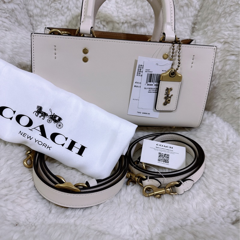 未使用coach Rogue 26 手提肩背包（原價24800元）-0