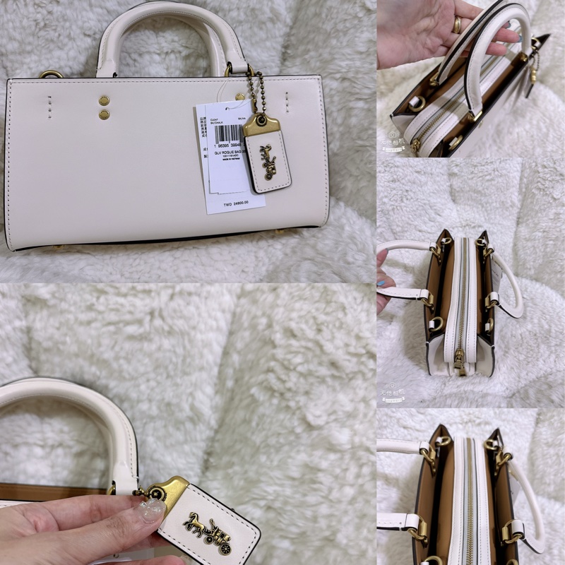 未使用coach Rogue 26 手提肩背包（原價24800元）-6